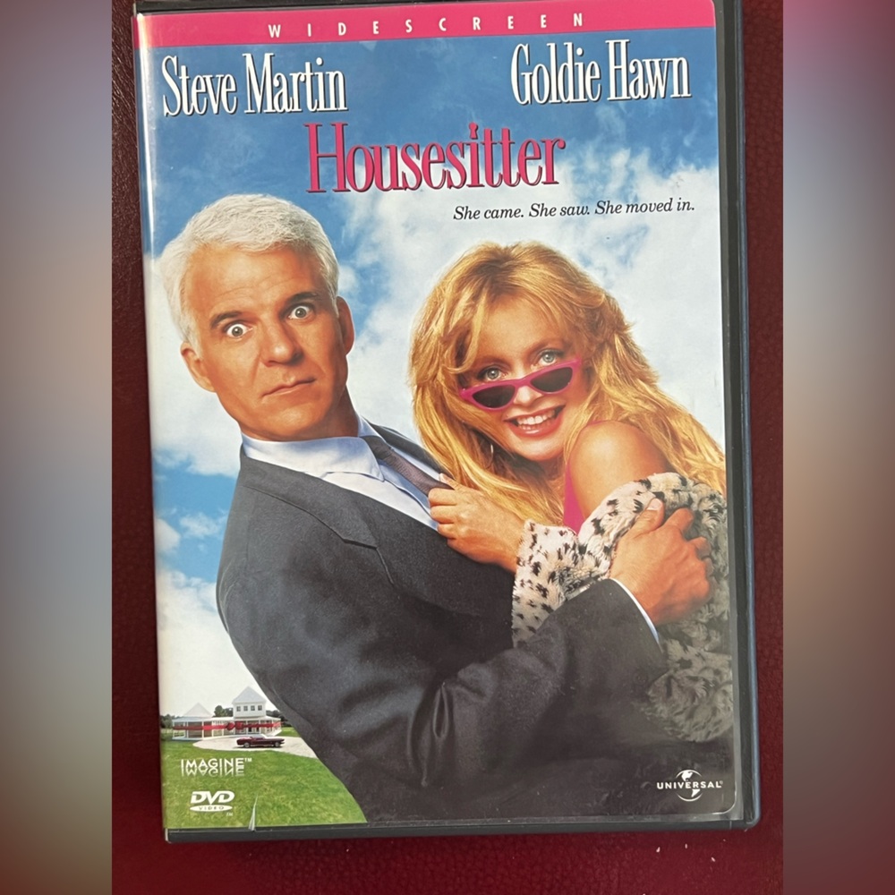 Housesitter Widescreen DVD like new: Steve Martin & Goldie Hawn